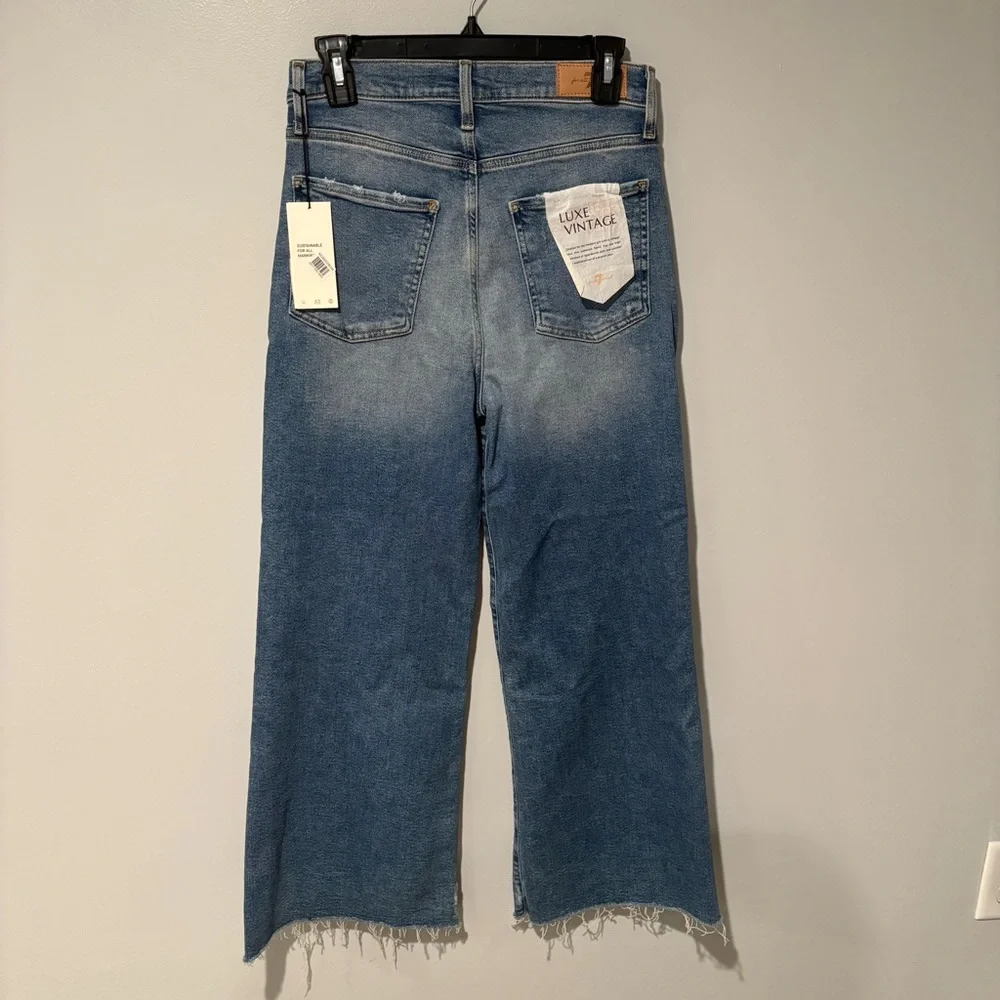 NWT 7 For All Mankind The Ultra High Rise Cropped Jo Jeans Size 29 - Picture 5 of 10